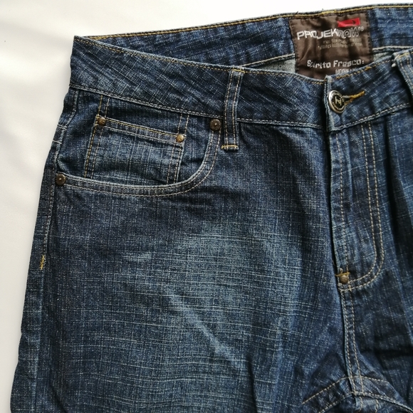 Project Raw Y2K Blue Jeans 31 - Picture 8 of 10